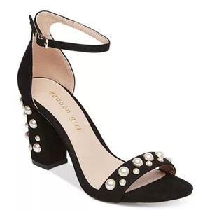 Madden girl bitsy pearl black heeled sandal